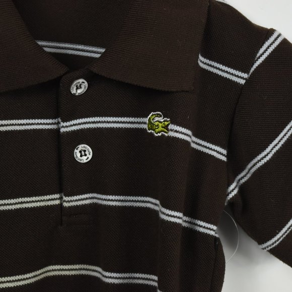 Lacoste Golf shirt in brown 12m - Picture 2 of 5